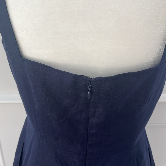 Gap linen navy blue dress - Picture 5 of 6